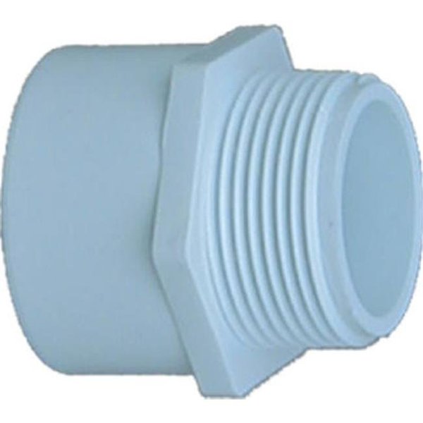 Genova Products Genova Products 30415 1.5 in. Male Adapter White; Pack of 10 197954